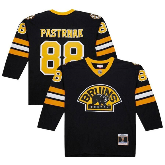 Men's Black Boston Bruins #88 David Pastrnak 2014/15 Stitched Hockey Jersey